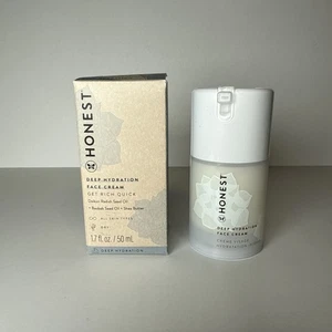 HONEST BEAUTY Deep Hydration Face Cream "Get Rick Quick" 1.7 FL Oz NEW - Picture 1 of 4