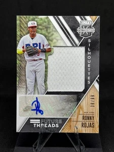Ronny Rojas 2017 Elite Edition Future Threads Silhouettes Auto #FTSA-RR /99 - Picture 1 of 2