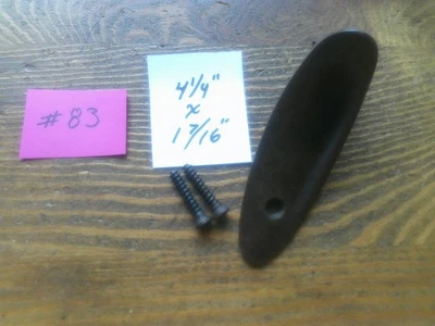 Colt Lightning Medium Frame Buttplate Good Shape Original W/ Screws - Image 1 of 4