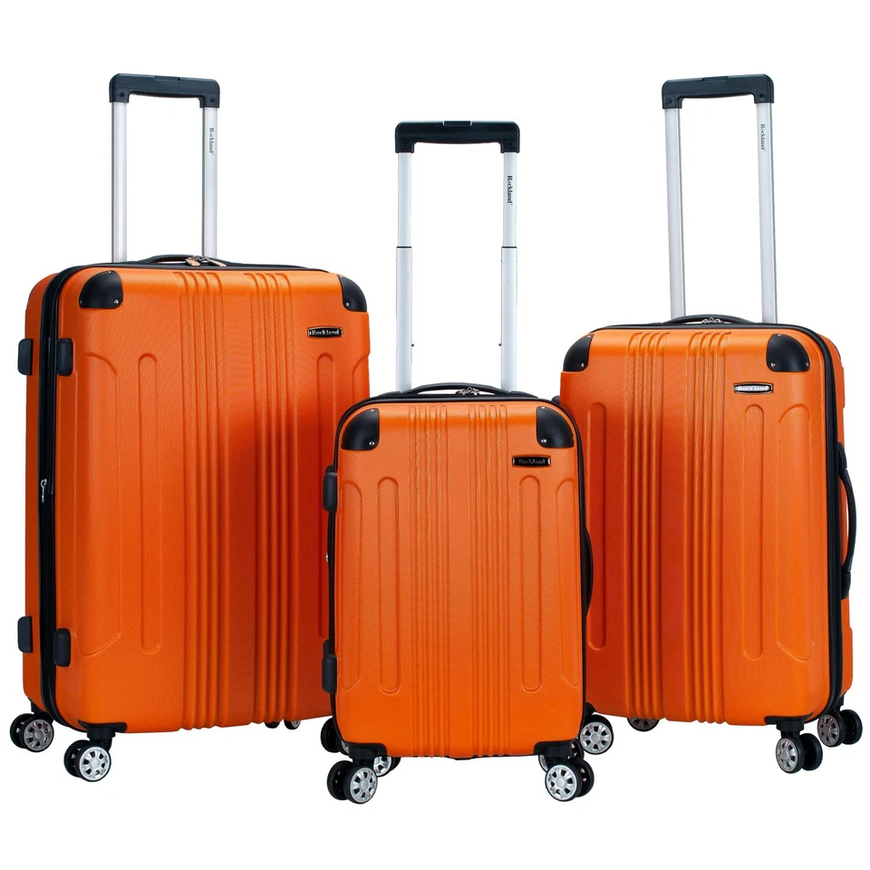 Rockland Luggage Sonic 3-piece Hardside Spinner Set F190