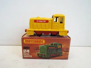 MATCHBOX LESNEY SUPERFAST N.24 TRENO DIESEL IN OTTIME CONDIZIONI IMBALLATO (M12) - Foto 1 di 5