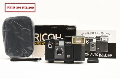 Cámara fotográfica rara [como nueva en caja] Ricoh EF automática media 25 mm f/2,8 de Japón #500 Foto 1 de 4