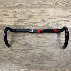 Manillar compacto para bicicleta de carretera 3T Ergonova Team barra de caída de carbono 46 cm 31,8 mm - Imagen 1 de 16