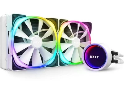 5060301696741 CPU Watercooling Kraken X63 280mm RGB white NZXT - Image 1 of 4
