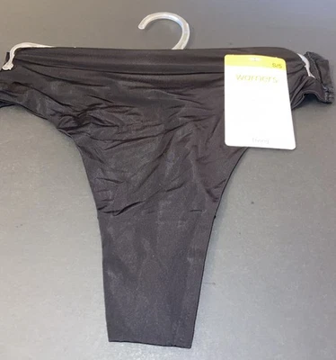 Bragas de microfibra Warners negras / pequeñas / 5 Foto 1 de 4