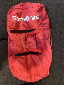 Samsonite Tote-A-Ton Duffle Bag Extra Large Luggage Bag Red with Black 32.5 - Picture 1 of 6
