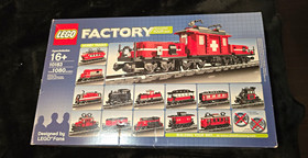 LEGO Factory Trains 10183 Hobby Trains Complete Set 1080 pcs Ages 16+ 9V Box