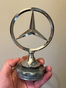 Automobilia Auto Maskottchen Mercedes W108 W109 W110 W112 Chrom Art Deco Emblem - Bild 1 von 9