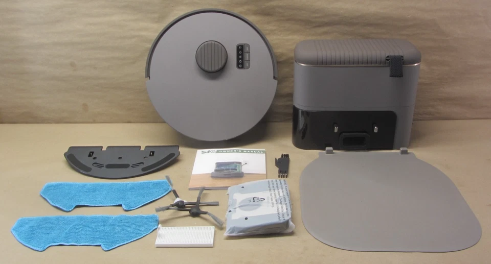 Robot aspirador y fregona bObsweep Bio, navegación QSLAM avanzada, succión 4500 Pa Foto 1 de 4