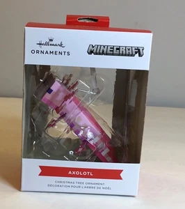 Hallmark NIB 2024 Minecraft Axolotl Ornament - Picture 1 of 6