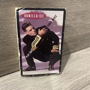 Vanilla Ice Play The Funky Music Audio Cassette 1990 Single - Picture 1 of 3