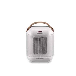 DeLonghi Capsule Ceramic Indoor Full-Room Heater with Fan, White - Picture 1 of 4