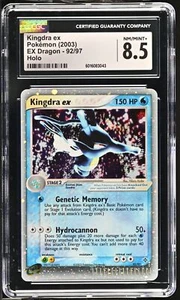 CGC 8.5 Kingdra ex 2003 EX Dragon 92/97 Holo Pokemon Card psa - Picture 1 of 2