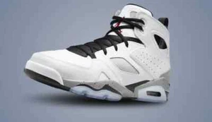 Nike Air Jordan Flight Club 91 "White Cement" Basketball 555475-102 Größe 45 - Bild 1 von 9