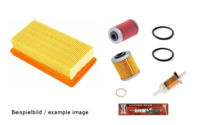 Kit de inspección de mantenimiento KTM 690 SMC Enduro 2008-11 bujía filtro de aceite filtro de aire Foto 1 de 4