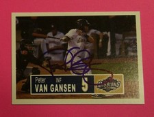 2018 Grandstand, San Antonio Missions - PETER VAN GANSEN - autographed