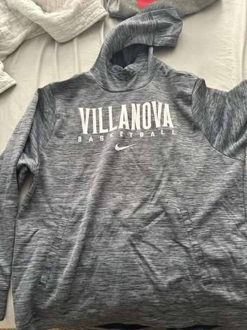Nike Villanova WildCats Dri Fit Hoodie Sweatshirt Size XL NCAA Basketball Cover