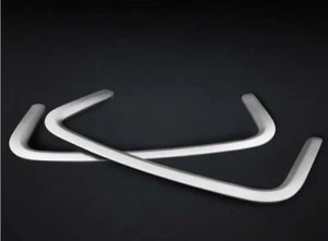 Aluminum Silver Seat Back Net Bag Frame Cover Trim For Benz GLB W247 2020-2022 - Picture 1 of 8