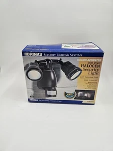 Brinks 200 Watt Halogen Outdoor Security Lighting System Floodlight - Picture 1 of 2