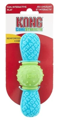 KONG CoreStrength Bow Tie - S/M Reinforced Dog Chew Toy - Textures Clean Teeth  - Image 1 of 2