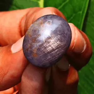 64.87 Cts Natural Star Ruby Top Grade 25mmx19.7mm Oval Cabochon Loose Gemstone - Picture 1 of 16