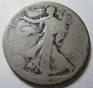 1929-S silver Walking Liberty Half Dollar (#310F) - Picture 1 of 2