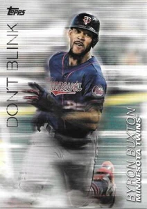 2018 Topps Update BYRON BUXTON Don't Blink - MINNESOTA TWINS - #DB-6 - Picture 1 of 1