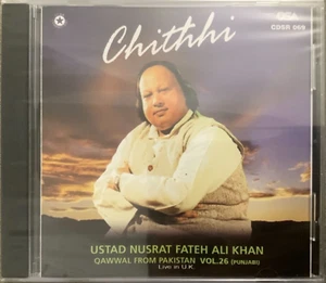 Chithhi Vol 26 By Ustad Nusrat Fateh Ali Khan - Qawwali CD - Imagen 1 de 2