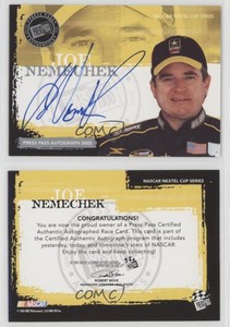 2005 Press Pass Auto Joe Nemechek Auto