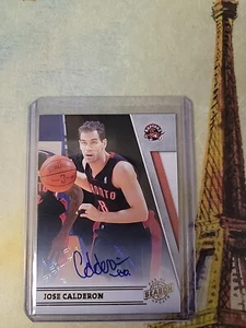 2010-11 Season Update Jose Calderon Auto Gold /199 - Picture 1 of 2
