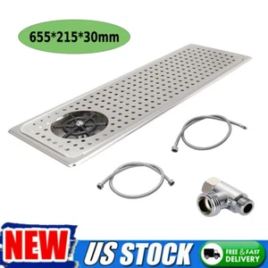 Automatic Stainless Glass Rinser Cup Washer Bar Coffee Shop Pitcher Cleaner USA - Picture 1 of 12
