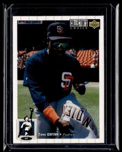 1994 Collector's Choice #122 Tony Gwynn See Scan