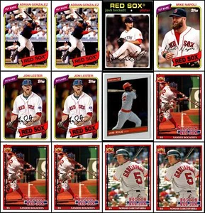 Topps Archives Boston Red Sox (27) Card Lot - UNIQUE FIND – ONE OF A KIND - Picture 1 of 6