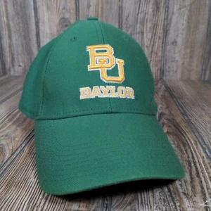 Baylor University Bears Nike Hat Cap Green Adult Stretch Fitted Medium M NCAA  - Picture 1 of 9