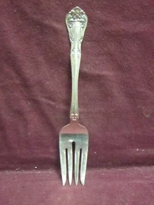 Sterling Alvin  Chateau Rose SALAD FORK 6 1/2" 35g  No Mono    - Picture 1 of 5