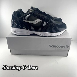 ✅ BNIB Saucony Grid Azura 2000 UK 11 US 12 EU 46.5 Run black S70714-2 📦 - Picture 1 of 5