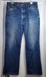Vintage Levi's 517 Bootcut Denim Jeans 36x30 Made in USA Red Tab 517-0217 (35x29,5)* - Bild 1 von 14