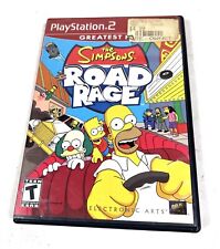 Simpsons Road Rage (Sony PlayStation 2, 2001) PS2 Complete W Manual