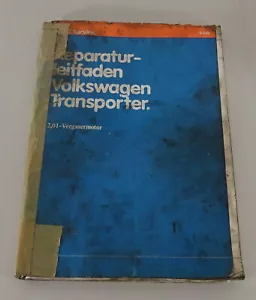 Manual de Taller VW Bus / Transporter T3 Motor 2,0 Litro Carburador Ab Año Fab. - Imagen 1 de 1