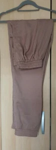 Missguided Size 10 Tan joggers Brand New - Picture 1 of 3