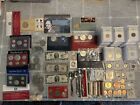 HUGE Coin Collection ESTATE SALE LIQUIDATION Lot's OF Silver Mint Sets MORE