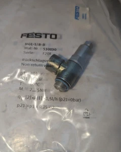 NEW FESTO HGL-1/8-B 530030 Piloted Non Return Valve - Picture 1 of 2