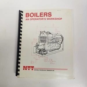 NTT Boilers: An Operator's Workshop, 1997 4th Printing, Comb Binding - Picture 1 of 7