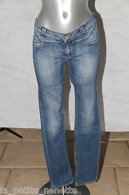 joli jeans slim fille KAPORAL 5 modèle mitsy TAILLE 14 ans excellent état - Photo 1/3
