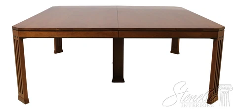 56892EC: STICKLEY Large Square 2 Part Dining Room Table Cover