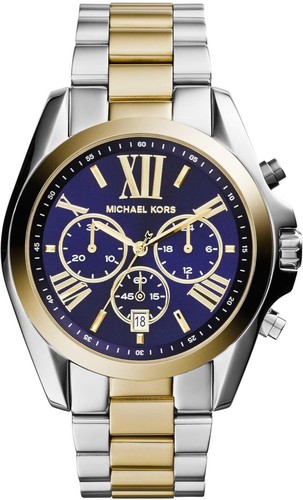 "Orologio da polso uomo Michael Kors Mk5976 Bradshaw 43 mm acciaio inox tono oro"