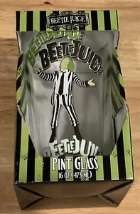 Beetle Juice 16 oz Pint Glass NIP - Picture 1 of 3