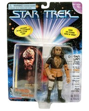 STAR TREK TNG ACTION FIGURE: Worf's Brother Capt. Kurn (Playmates 1997) SEALED