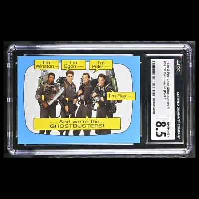1989 OPC Ghostbusters II - TV Commercial (Part 3) #36 - CGC 8.5 - Изображение 1 из 3