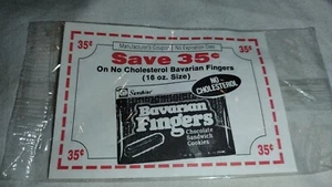 Vintage Sunshine Cookies Manufacturers Coupon - Bavarian Fingers Still Sealed - Picture 1 of 2